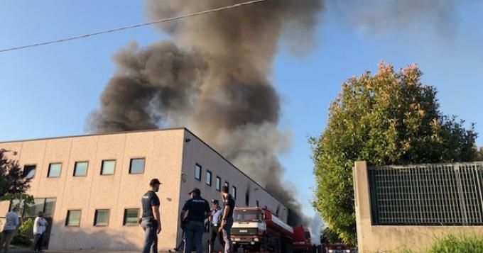 Incendio Mecoris, Copagri: danni alle aziende agricole della zona