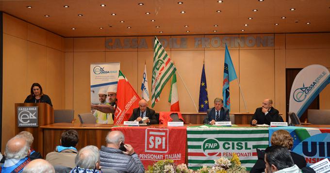 Attivo unitario dei pensionati Cgil, Cisl e Uil