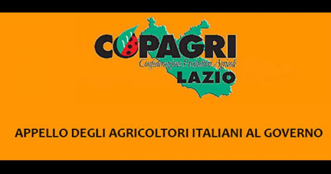 Nuovo appello della Copagri Lazio al Governo
